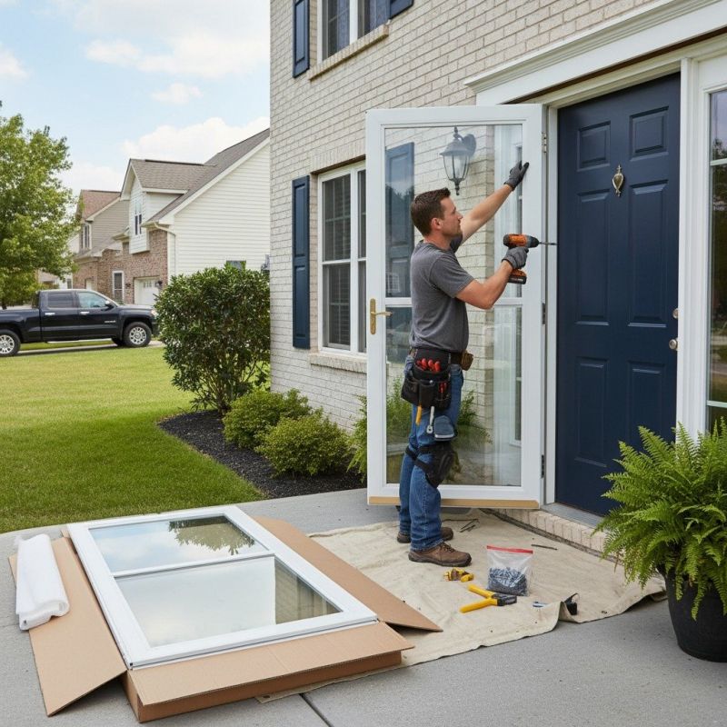 Door Sweep Installation