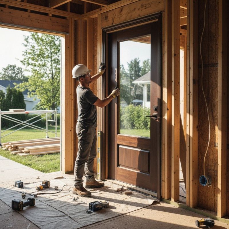 Entry Door Installation detail
